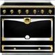 La Cornue CornuFé 90 Albertine 36" Gloss Black Pro Style Induction Range-0
