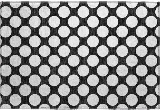 Dalyn™ Rug Company The Reserve TR13 Black 5'x8' Area Rug-1