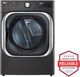 LG 9.0 Cu. Ft. Black Steel Gas Dryer-1