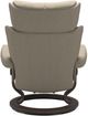 Stressless® by Ekornes® Customizable Magic Large Manual Recliner and Ottoman with Classic Base-4