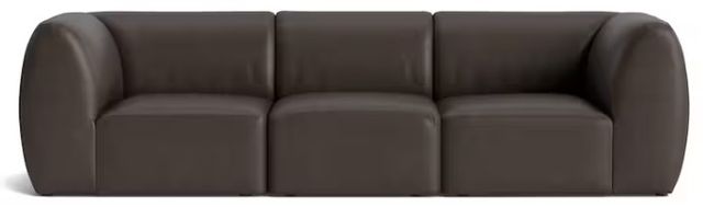 Bassett® Furniture Customizable Clyde 3-Piece Leather Modular Sofa-1
