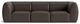 Bassett® Furniture Customizable Clyde 3-Piece Leather Modular Sofa-1