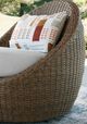 Signature Design by Ashley® Double Point 3-Piece Beige/Brown Fabric/Wicker Rattan Outdoor Conversation Set-5