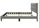 Bernards Willa Gray King Panel Bed with USB Port-3