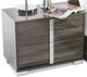 VIG Furniture Modrest San Marino Gray Nightstand-0