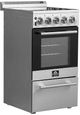 FORNO® Pallerano Series Alta Qualita 20" Stainless Steel Freestanding Electric Range-3