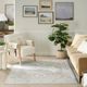 Nourison Home™ Dekor Light Gray 5'x7' Area Rug-1