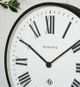 Magnolia Home by Joanna Gaines Charles Black/White Roman Numeral Clock-1