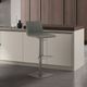 Armen Living Cafe Gray/Walnut Bar Stool-1