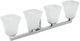 Moen® Voss™ Chrome Four Globe Bath Light-1