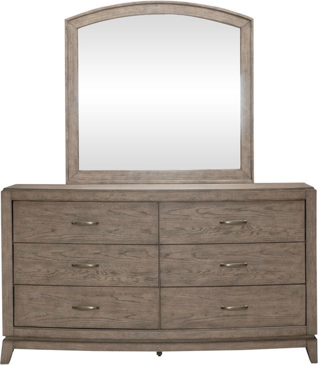 Liberty Furniture Avalon 4-Piece Burnished Beige King Bedroom Set  -3