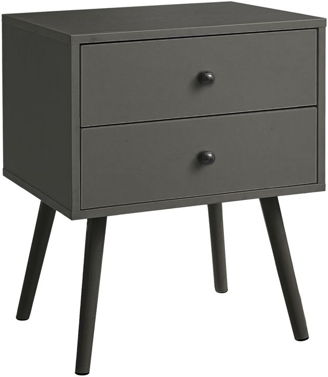 Monarch Specialties Inc. Grey End Table -0