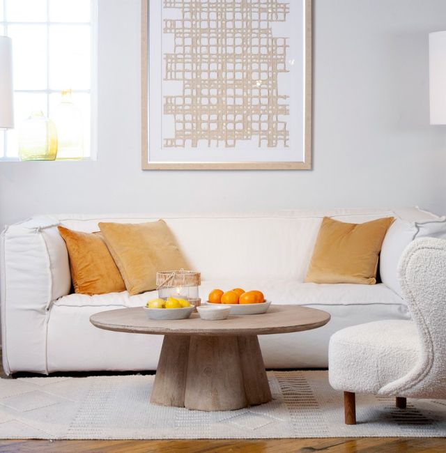 Dovetail Furniture Sylmar Light Warm Wash Coffee Table -1