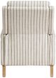 Homelegance® Burton Gray/White Manual Reclining Chair-4