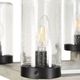 Uttermost® Edgecomb Faux Beechwood/Matte Black 10-Light Indoor-Outdoor Chandelier-5