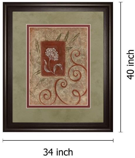 Classy Living Jane Carroll Florescence I 34" Wall Art-2