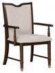 Furniture of America® Westerham 2-Piece Dark Cherry Arm Chair-0