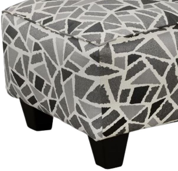 Corinthian Furniture Zara Slate Accent Ottoman-1