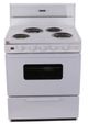 Premier Peerless 30" White Freestanding Electric Range-0
