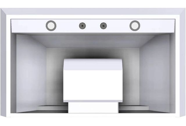Vent-A-Hood® 36" White Euro Style Wall Mounted Range Hood-2