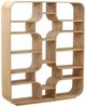 Dovetail Furniture Gaetan Light Natural Bookcase-0