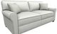 Best® Home Furnishings Customizable Shannon Full Memory Foam Sofa Sleeper with Dark Walnut Legs and Two Pillows-0