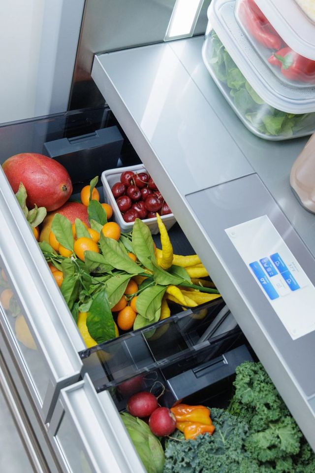 Thermador® Freedom® Professional 36 in. 18.7 Cu. Ft. Stainless Steel Built In Counter Depth Bottom Freezer Refrigerator-12