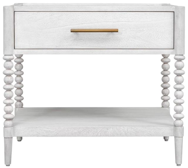 Uttermost® Bales Off-White Side Table-3