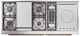Ilve® Nostalgie II Series 60" Antique White Pro Style Dual Fuel Range-2