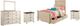 Signature Design by Ashley® Willowton 5-Piece Whitewash Twin Youth Panel Bed Set-0
