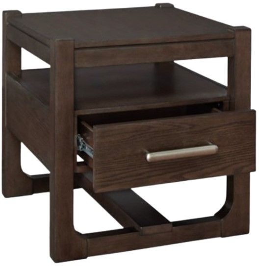 Signature Design by Ashley® Breckington Brown End Table-2
