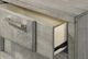 Bernards Aries Gray 2-Drawer Nightstand-3