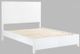 Winners Only® Fresno White California King Panel Bed-1