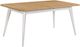 aspenhome® Astoria Brown Rectangular Extension Dining Table with Pearl Base-0