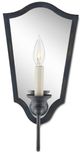 Currey & Company Marseille French Black Wall Sconce-1
