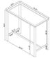 Coaster® Tolbert 5-Piece Clear/Stainless Steel Bar Set-4