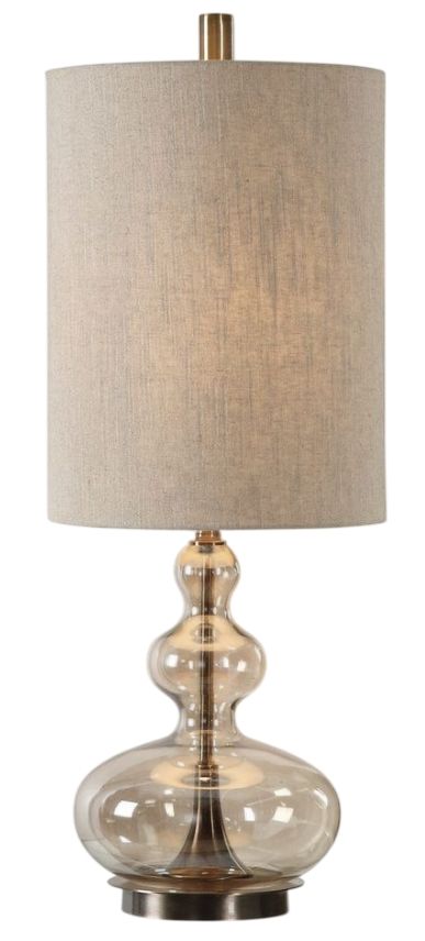 Uttermost® Formoso Light Amber Glass Table Lamp-0