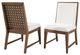 Legacy Classic Midland 2-Piece Warm Amber/White Upholstered Side Chair Set-3