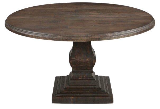 Home Trends & Design Nimes Weathered Mango Dining Table-1