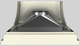 Vent-A-Hood® Designer Series 54" Biscuit Wall Mounted Range Hood-3