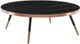 VIG Furniture Modrest Cayson Black/Rose Gold Modern Coffee Table-0