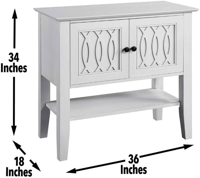 Steve Silver Co. Naples White Server-2
