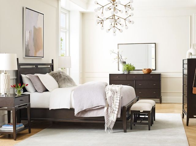 aspenhome® Sutton French Roast 1-Drawer Nightstand-1