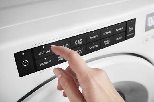 Whirlpool® 7.4 Cu. Ft. White Front Load Electric Dryer-2