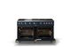 Viking® 5 Series 60" Slate Blue Pro Style Gas (LP) Range with Polished Chrome Trim-1