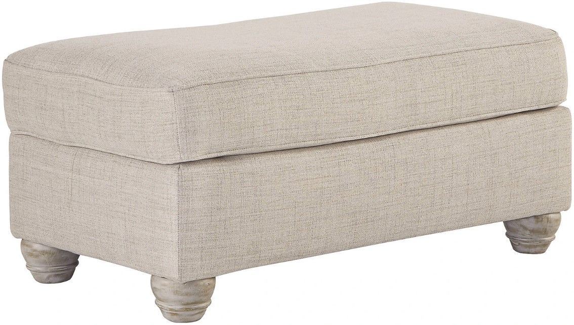 Benchcraft® Traemore Linen Ottoman
