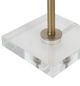 A & B Home Gold/White Table Lamp with Agate Slice-5