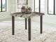 Signature Design by Ashley® Jeshina Beige Counter Table with Dark Brown Base-2