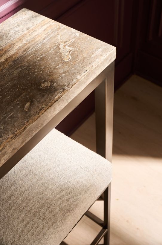Universal Explore Home™ Montclair Smoked Gold/Yukon Sand Console Stool-4