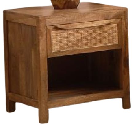 Jaipur Furniture Martley Natural Nightstand-0